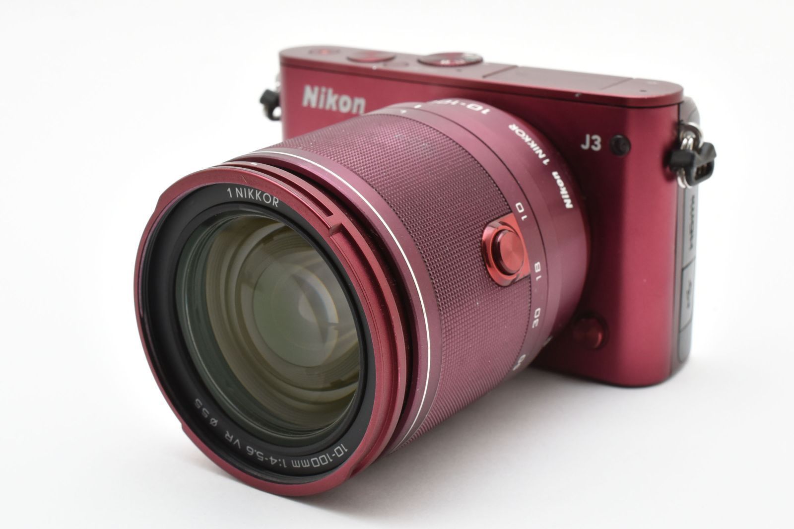 さんに Nikon 1 J 3 レンズキット レッド でふんわり な写真が撮れる スマホからのステップアップに最適