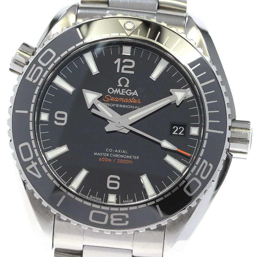 オメガ OMEGA 215.30.44.21.01.001 シーマスター600 プラネットオーシャン コーアクシャル デイト 自動巻き メンズ箱・保証書付き_834898