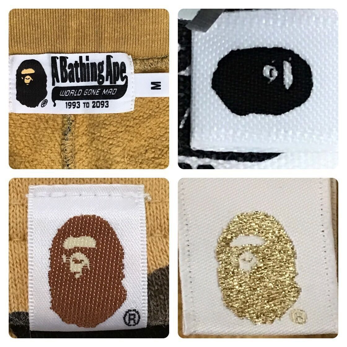 BAPE 1st camo yellow スウェット ハーフパンツ Mサイズ a
