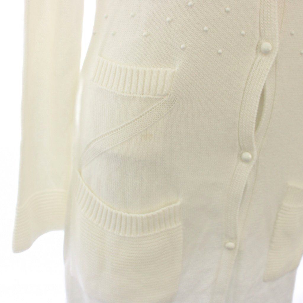 極美品✨21年 フォクシー スレンダーフーディ ロングカーディガン ホワイト 43606 Square Cardigan – FOXEY 公式オンラインブティック