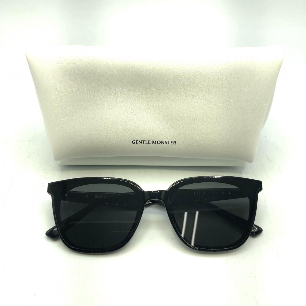 中古】GENTLEMONSTER LILIT ブラック ケース付き サングラス