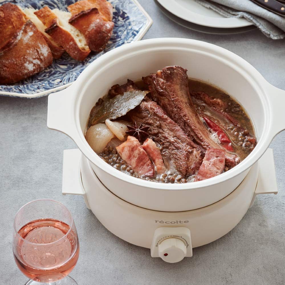 レコルトポットデュオタント RPF-2 オプショングリルプレート付き 新品