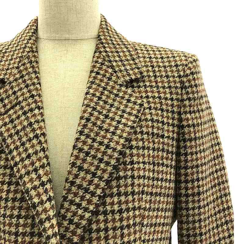 極美品　TAGLIATORE タリアトーレ　ウール　チェック　ジャケット TAGLIATORE / タリアトーレ | ウール チェック テーラード ジャケット