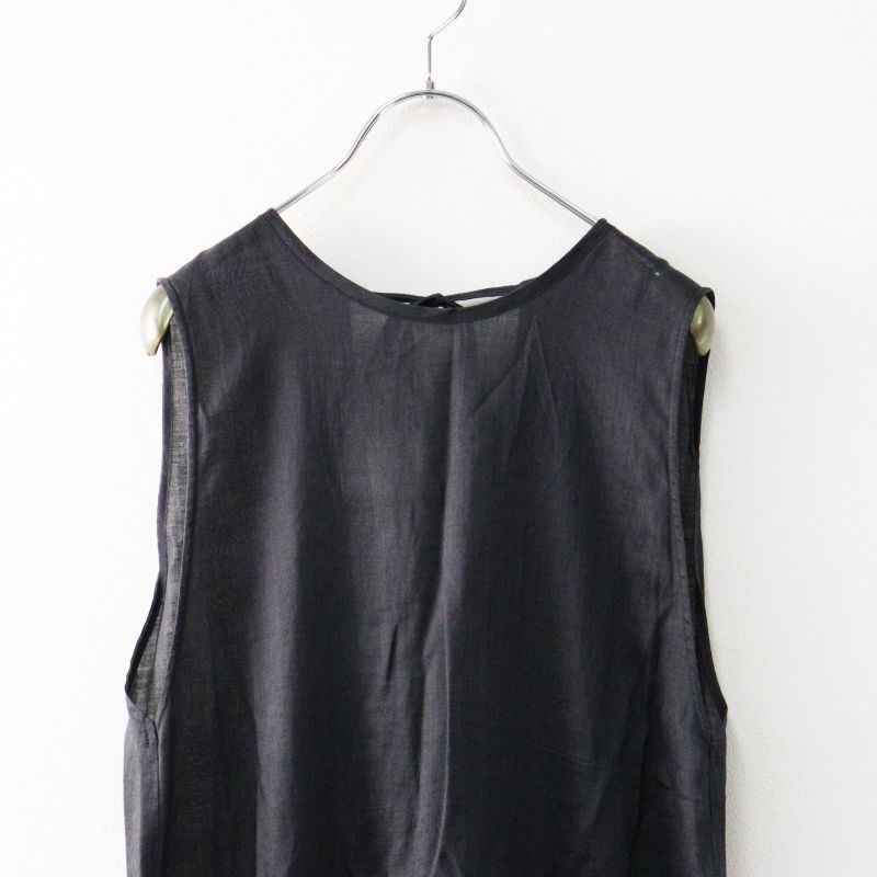 BEAUTY&YOUTH ラミーティアードノースリーブマキシワンピース　ブラウン BEAUTY&YOUTH UNITED ARROWS（ビューティーアンドユース