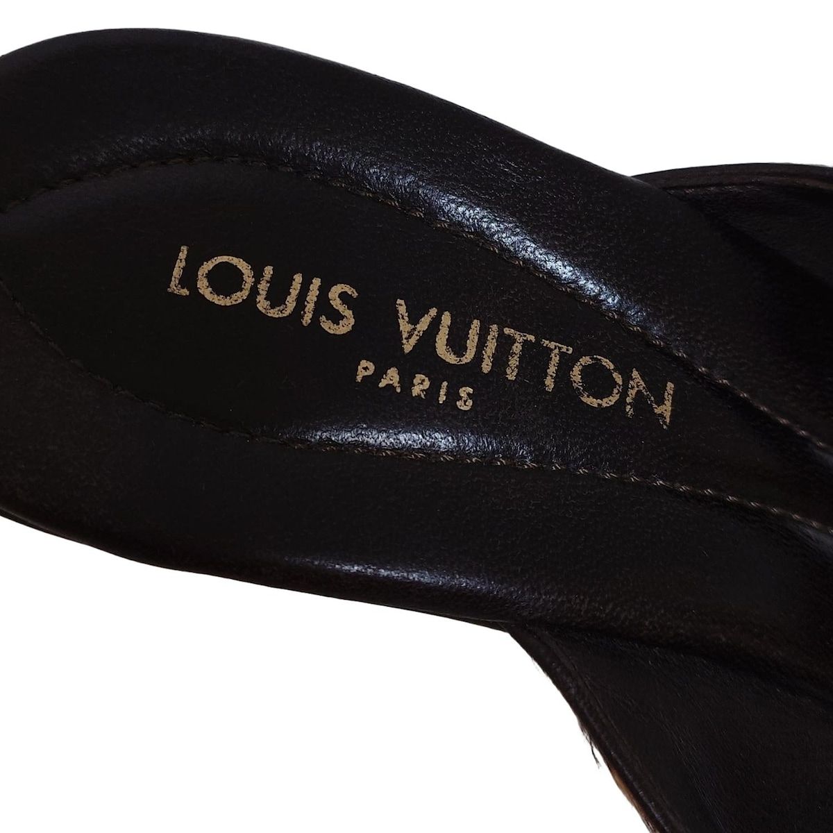 VUITTON ミュール　37 1/2 LOUIS VUITTON(ルイヴィトン) ミュール 37 1/2 レディース