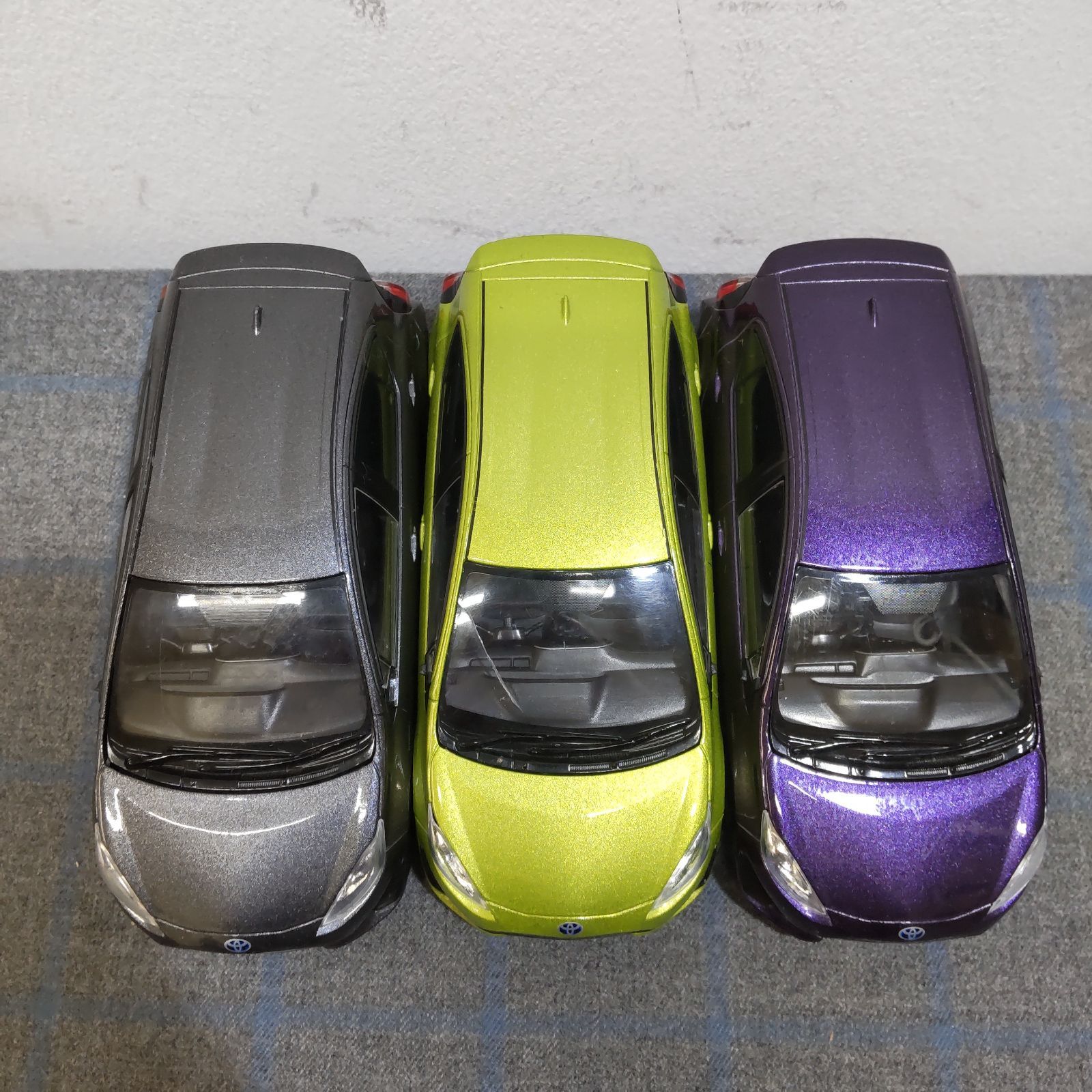［トヨタ］アクア カラーサンプルミニカー（グレー） ミニカーショップ ケンボックス ディーラー特注☆4☆トヨタ