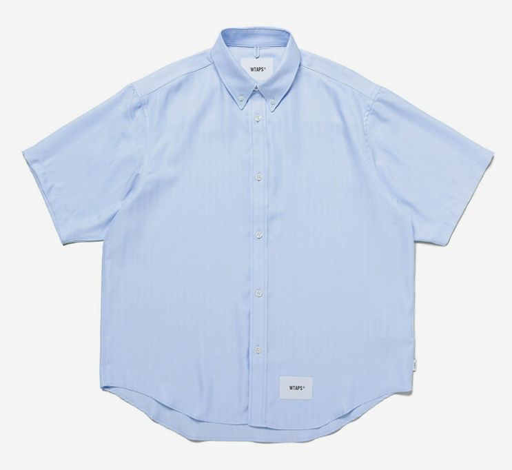 WTAPS REPO 02 SS POLY HERRINGBONE シャツ 231GWDT-SHM04 - メルカリ