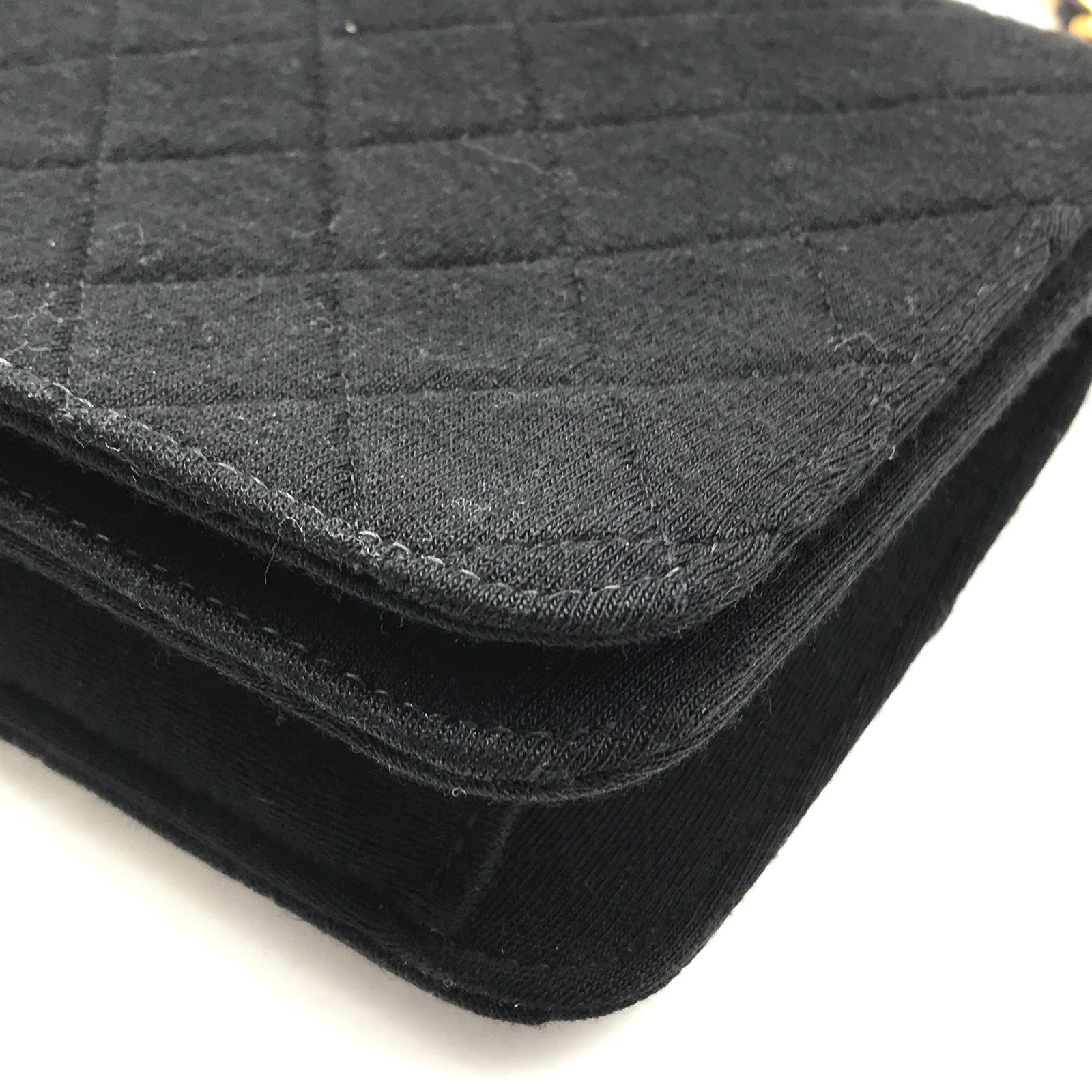美品 CHANEL シャネル ココマーク ミニマトラッセ コットン