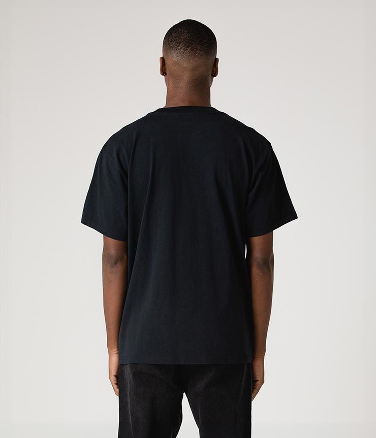 【送料無料】半袖TEE Tシャツ FORMER フォーマー UNFOLDING T-SHIRT TE24123 BLACK 日本代理店正規品