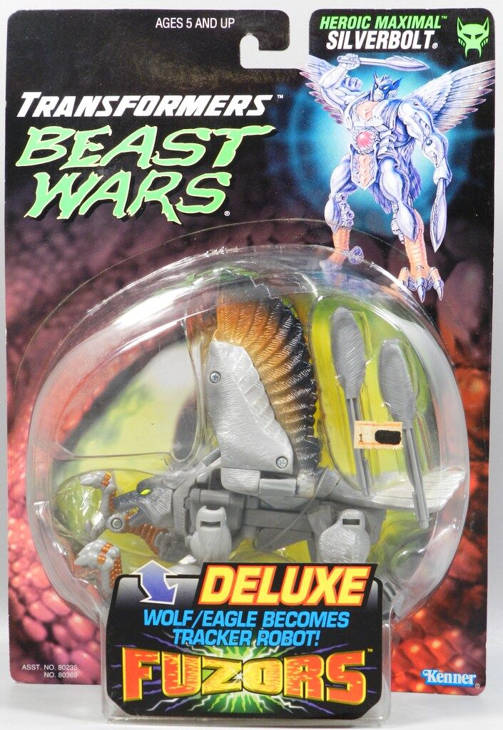 KENNER BEAST WARS|FUZORS SILVERBOLT