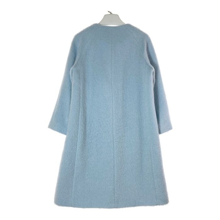 ☆ANAYI アナイ モヘヤ シャギー Vネック ノーカラーコート