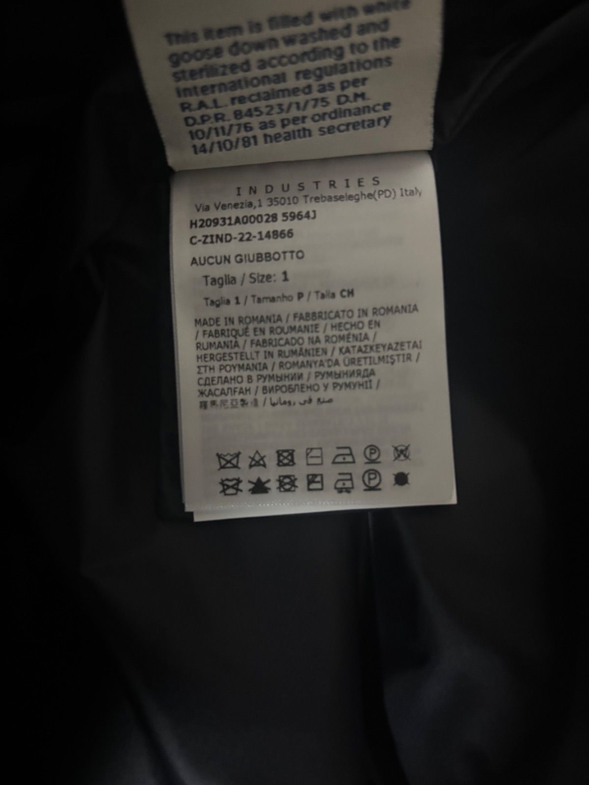 MONCLER☆モンクレール☆AUCUN☆ショートダウンジャケット☆美品☆1 