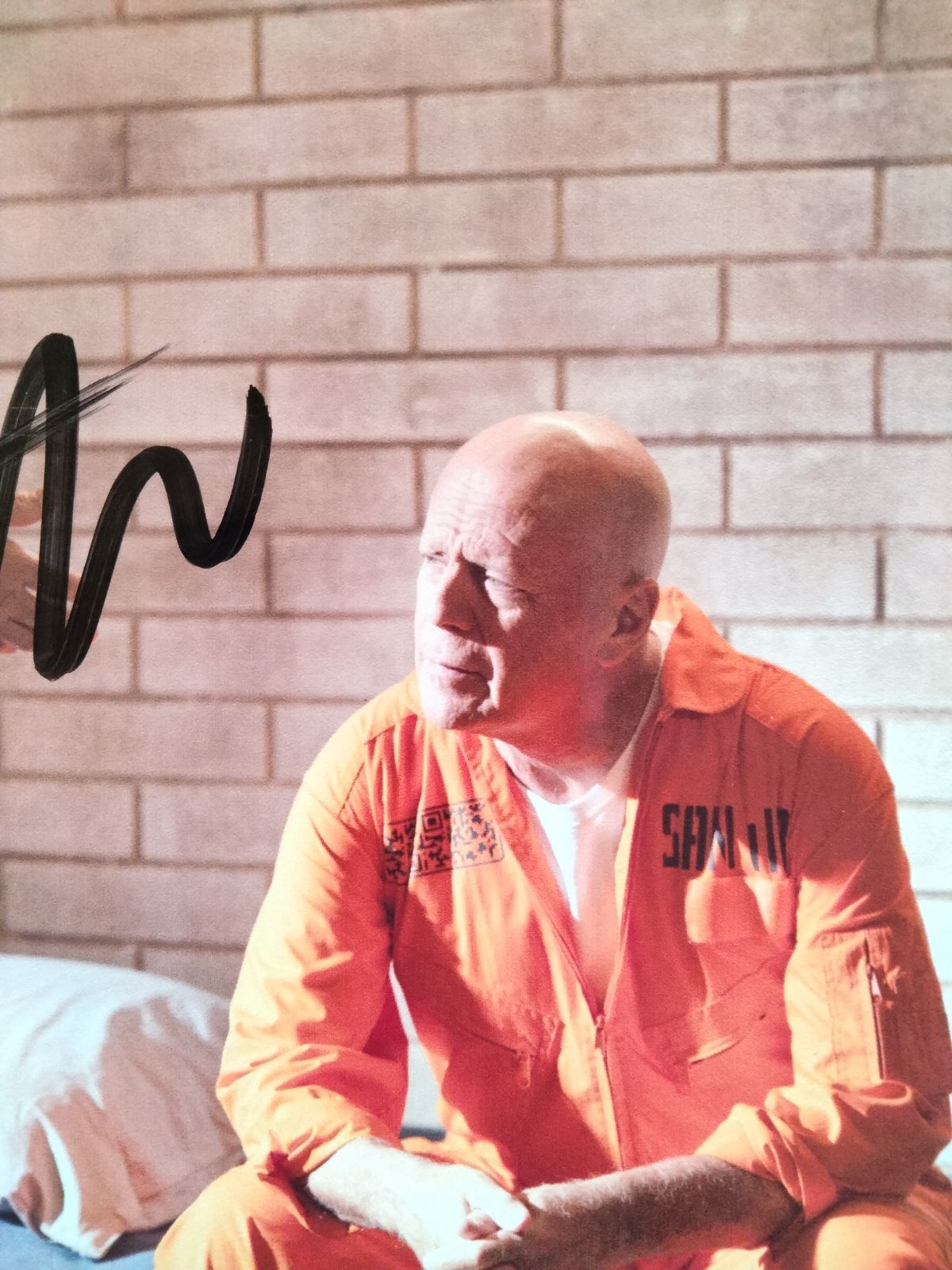 セール…ブルース・ウィリス直筆サイン入り2Lサイズ写真‥Bruce Willis ブルース・ウィリス直筆サイン入り2Lサイズ写真‥Bruce Willis
