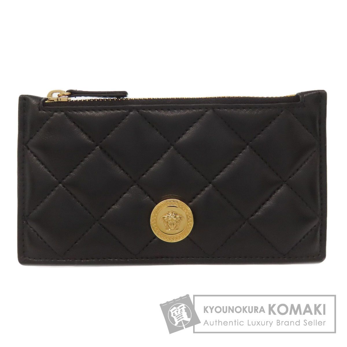VERSACE ヴェルサーチ メデューサ コインケース レザー レディース