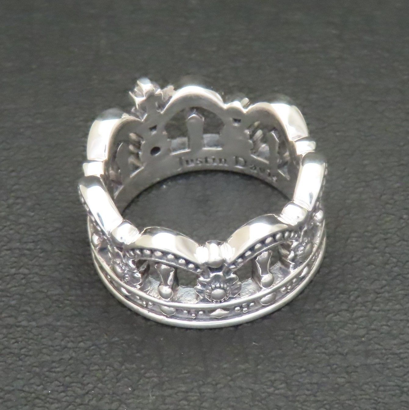 新品同様 美品 JUSTIN DAVIS ROYAL VERONA RING ジャスティンデイビス