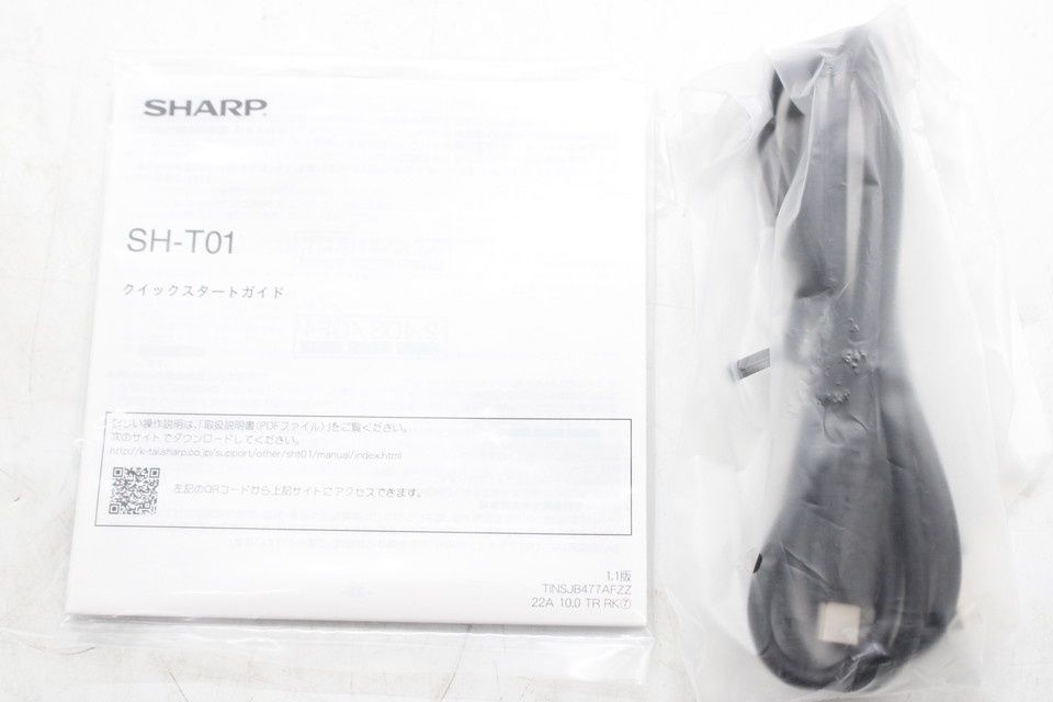 良品 シャープ タブレット SH-T01 SH-T01R7B ブラック ロボホン