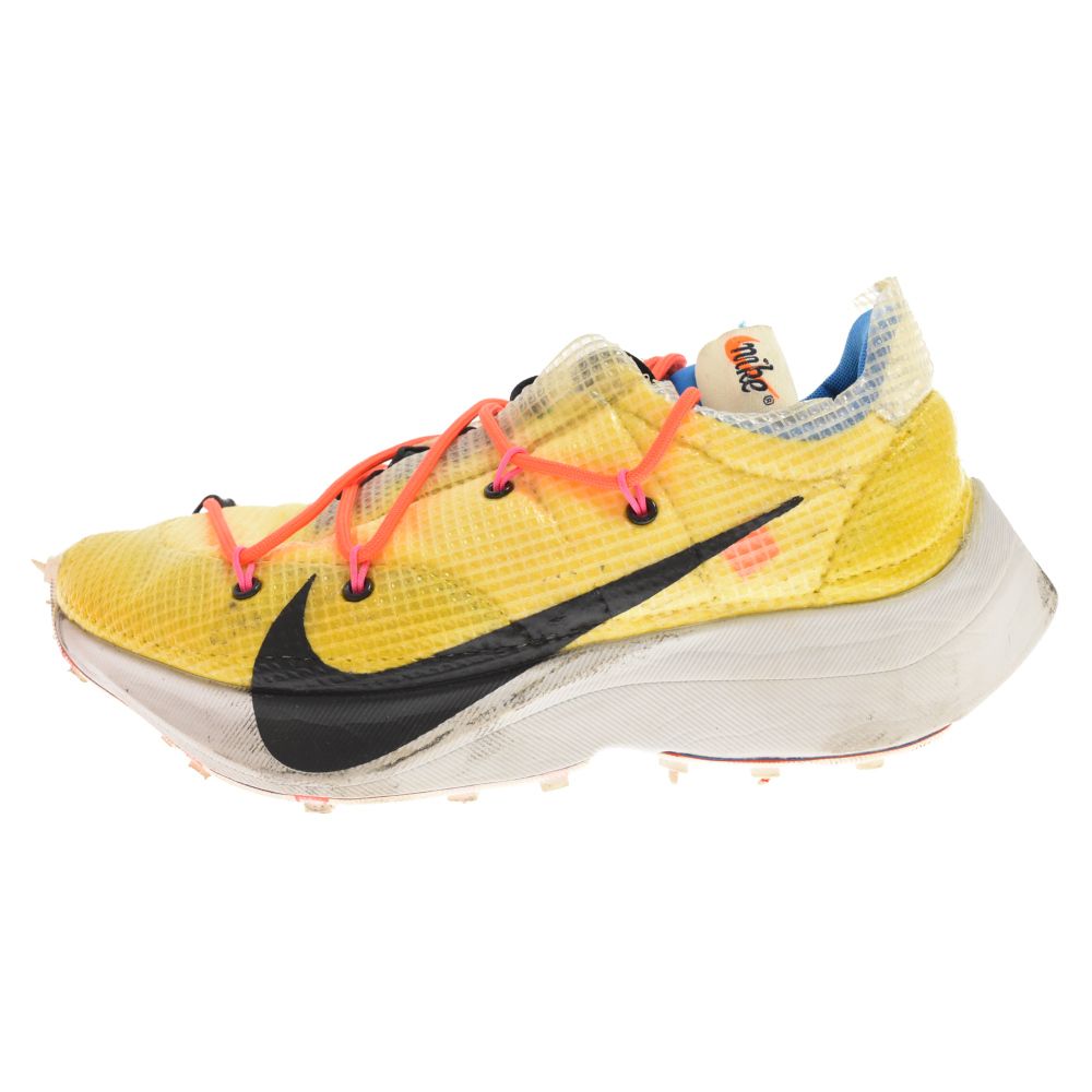 NIKE (ナイキ) ×OFF-WHITE WMNS VAPOR STREET/OW×オフホワイト ウィメンズ ヴェイパーストリート スニーカー  ツアーイエロー CD8178-700 26cm/US9