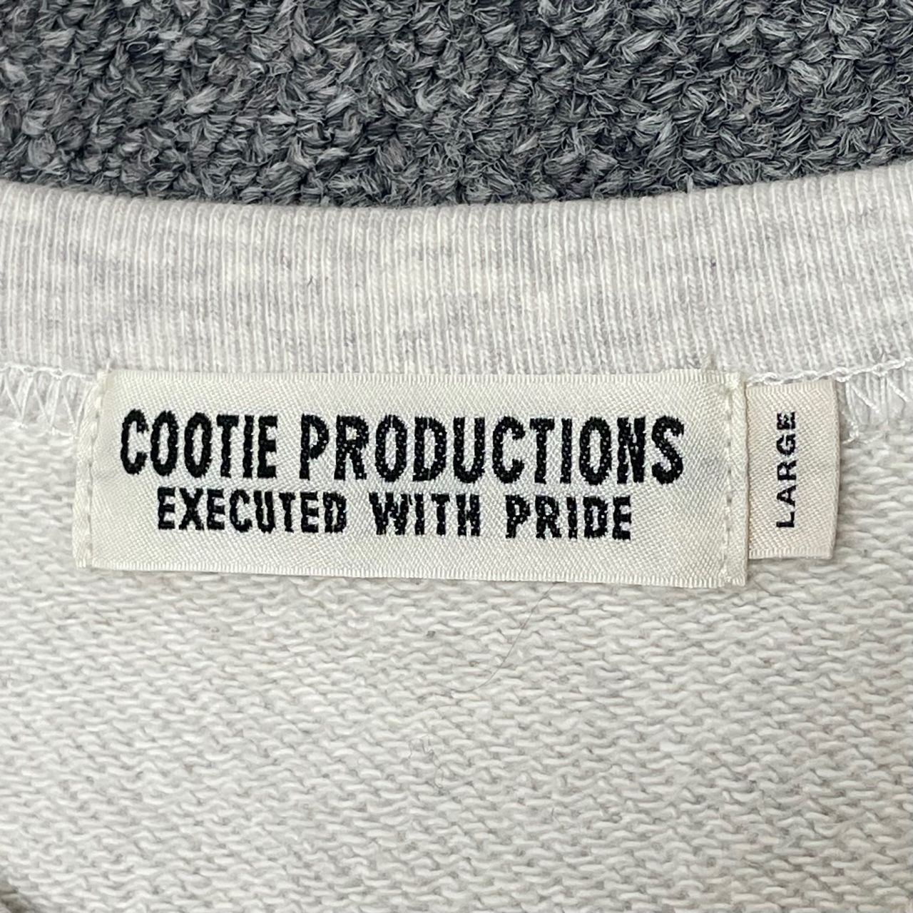 COOTIE PRODUCTIONS 21AW Print Crewneck Sweatshirt EMBLEM プリント 