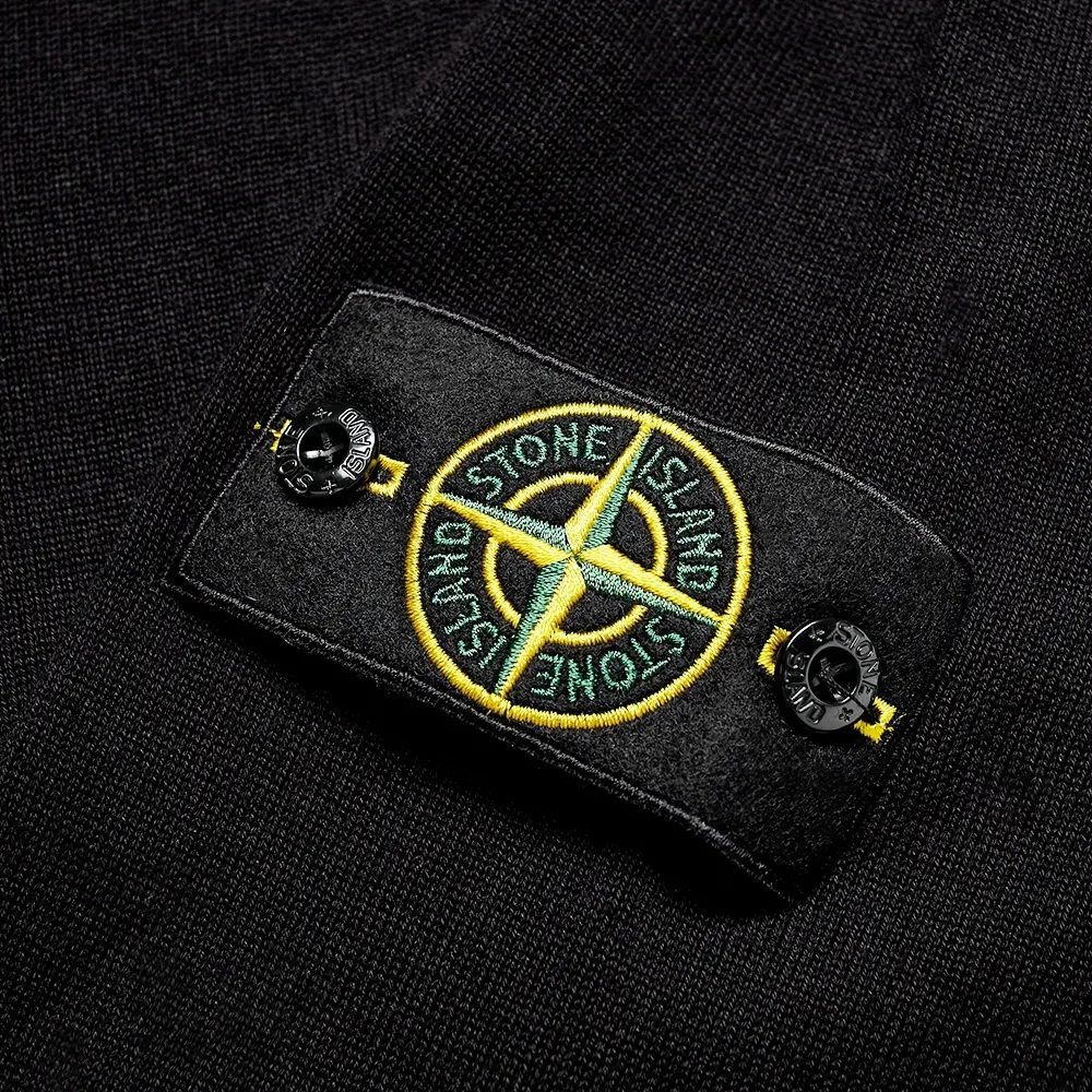 【美品❗️】stone  ニットセーター　ブラック　s カーディガン、セーター、ニットなどメンズニットウェア | Stone