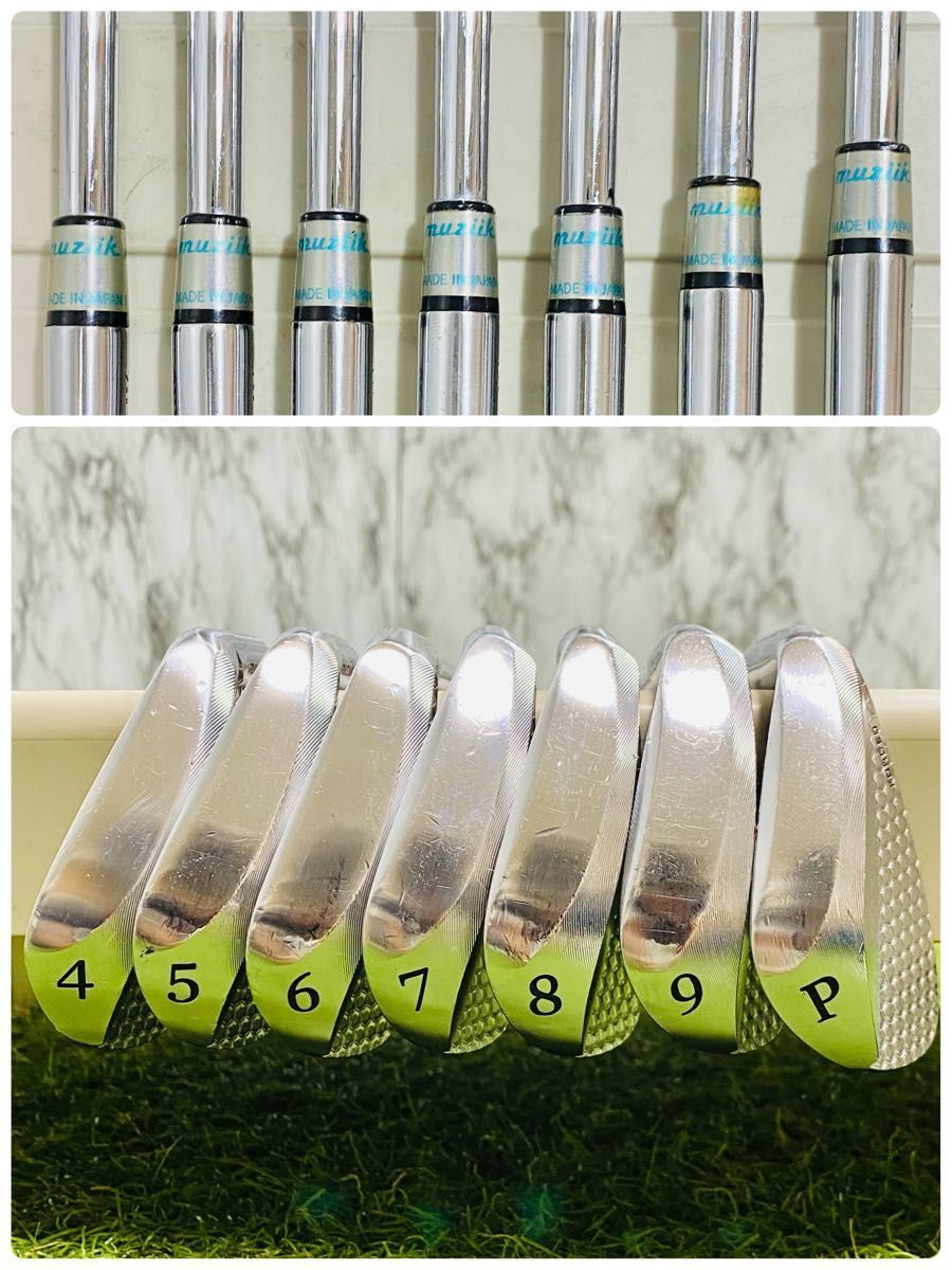 ムジーク オンザスクリュー ディープマッスル メンズアイアンセット 7本 S ムジーク オンザスクリュー ディープマッスル メンズアイアンセット 7