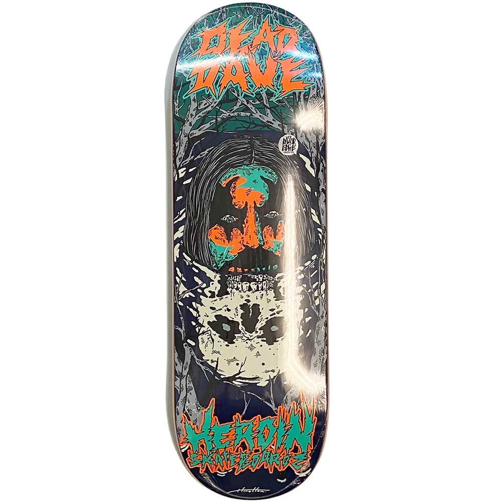 10.0インチ【2024SUMMER】HEROIN ヘロイン 10.0” x 32” DEAD DAVE DEAD REFLECTIONS DECK デッキ 板【スケートボード/スケボー/SKATEBOARD】