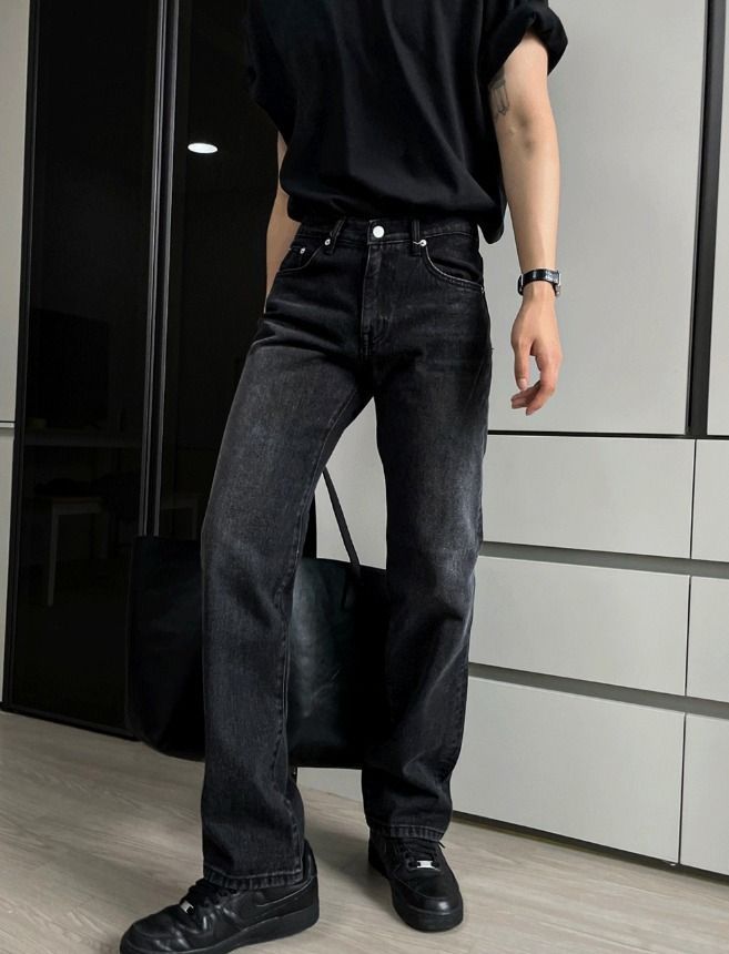 [COSYHARU公式] Straight Matte Black Denim 送料・関税込み COSYHARU コシハル 公式]ストレートマットブラックデニム - メルカリ