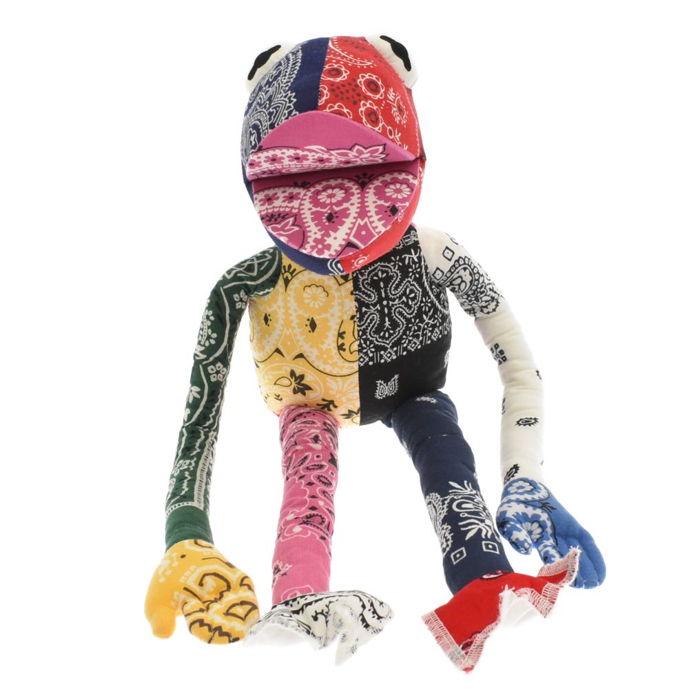 LADY MADE - Readymade レディメイド frog man 人形　バンダナ READY MADE (レディメイド) BANDANA FROG MAN MULTI
