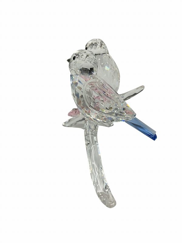 スワロフスキー SWAROVSKI 極美品 アオガラ Blue Tits 鳥 5004727