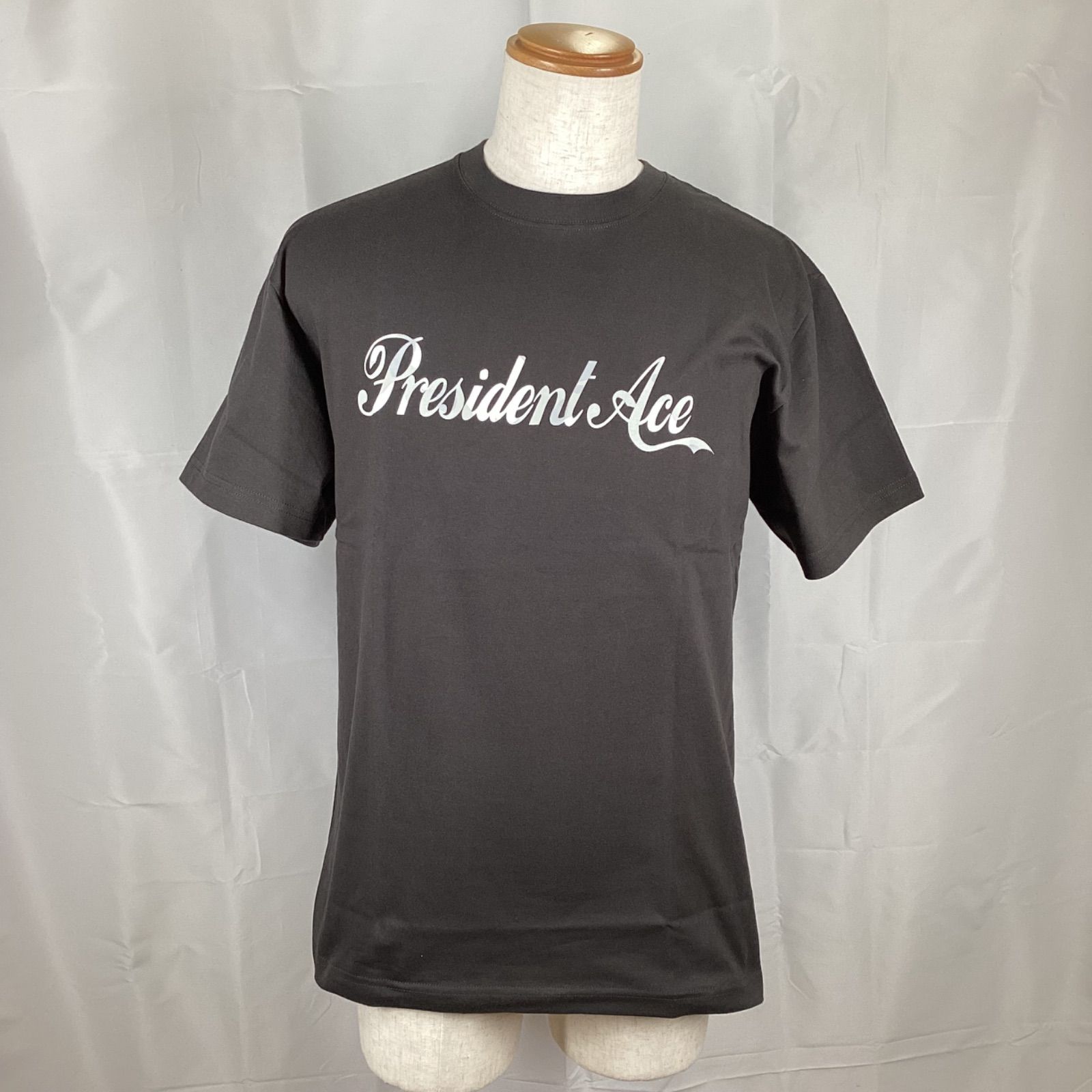 新日本プロレス 棚橋弘至「PRESIDENT ACE」半袖Tシャツ khfx5 アンダー