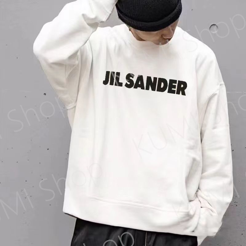 JIL SANDER ジルサンダーTシャツ男女兼用 長袖 白