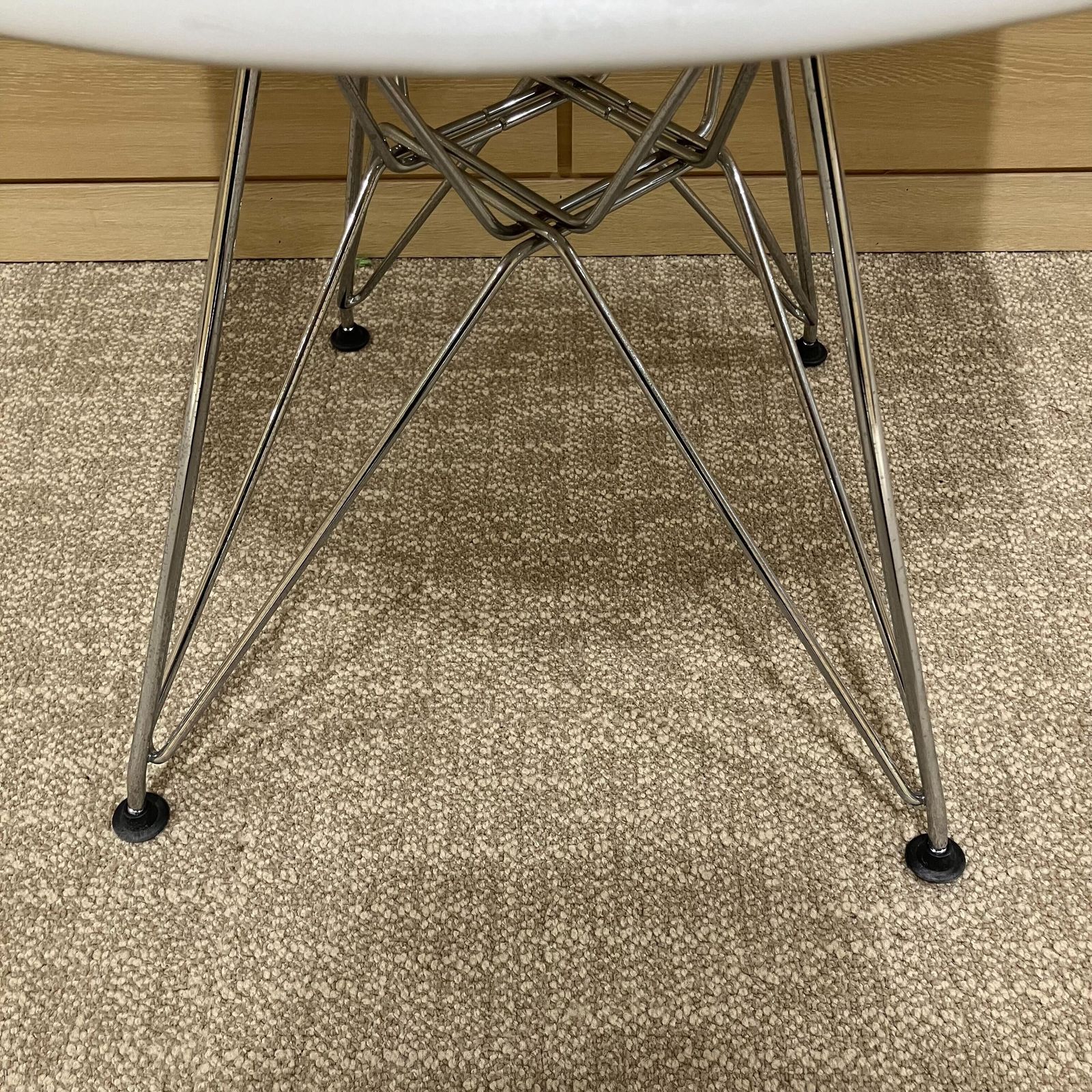 中古 S(美品)】イームズプラスチックシェルサイドチェア / ホワイト  