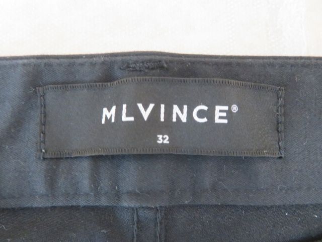 中古】 MLVINCE メルヴィンス カーゴパンツ ブラックパンツ 32