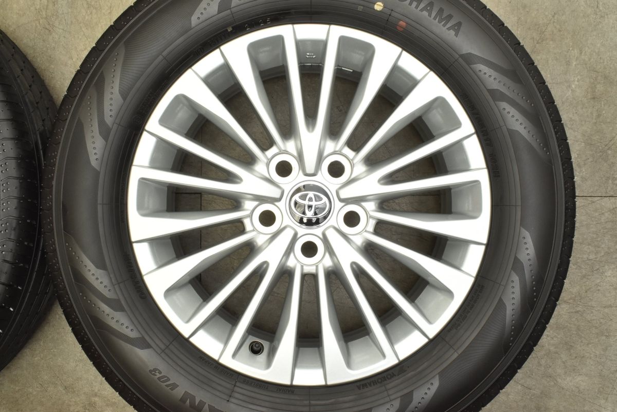 新車外し　アルファード 40 45　225/65R17 ヨコハマ　2025年製造 2025年製 新車外し品】トヨタ 40 アルファード Z 純正