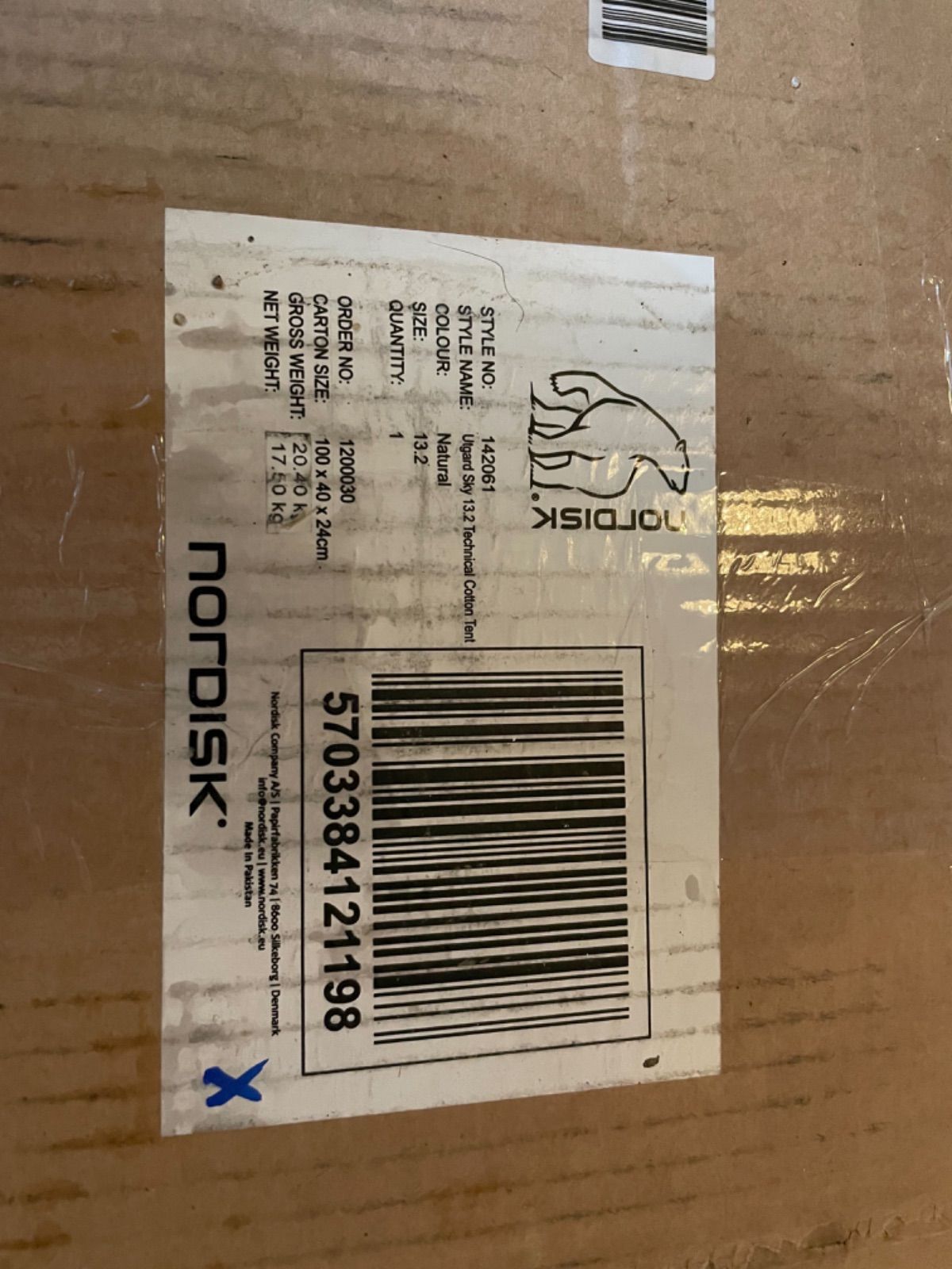 Nordisk Utgard Sky 13.2 Technical Cotton Tent / ノルディスク