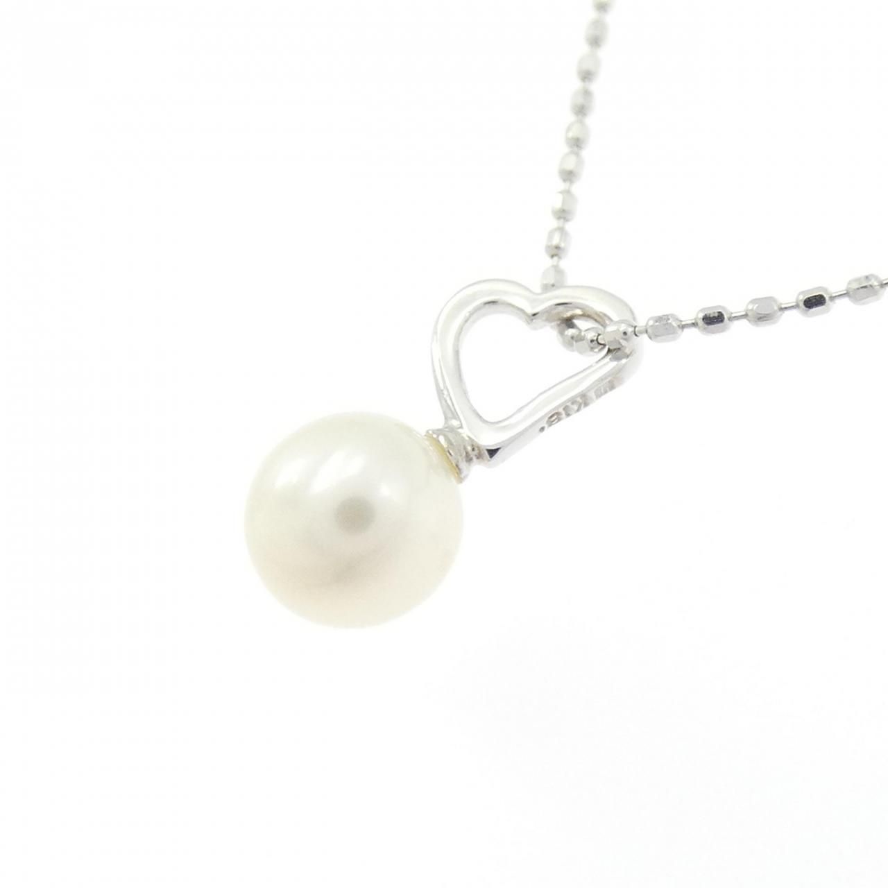 ペルリータ　パールネックレス　シルバー　ミキモト ミキモト(MIKIMOTO)ミキモト パール ペルリータ ネックレス