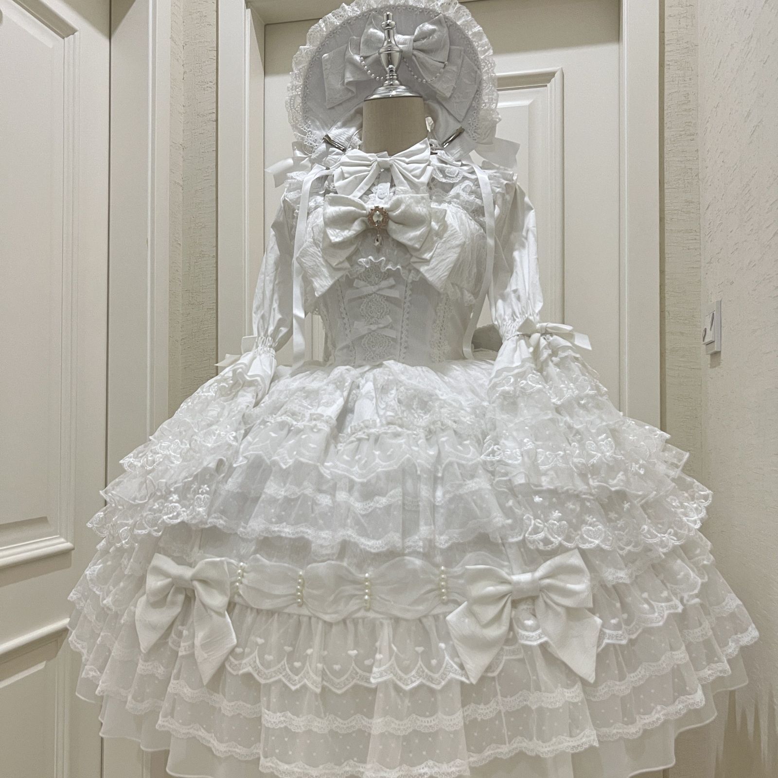 ダイアグラム グレースコンチネンタル￼フリルチュールサテンキャミ