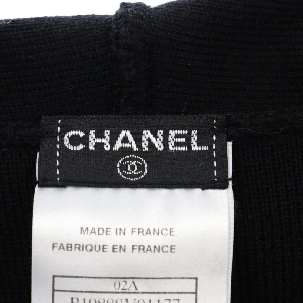 CHANEL (シャネル) ココマーク 02A ウール フーディー ジップアップ