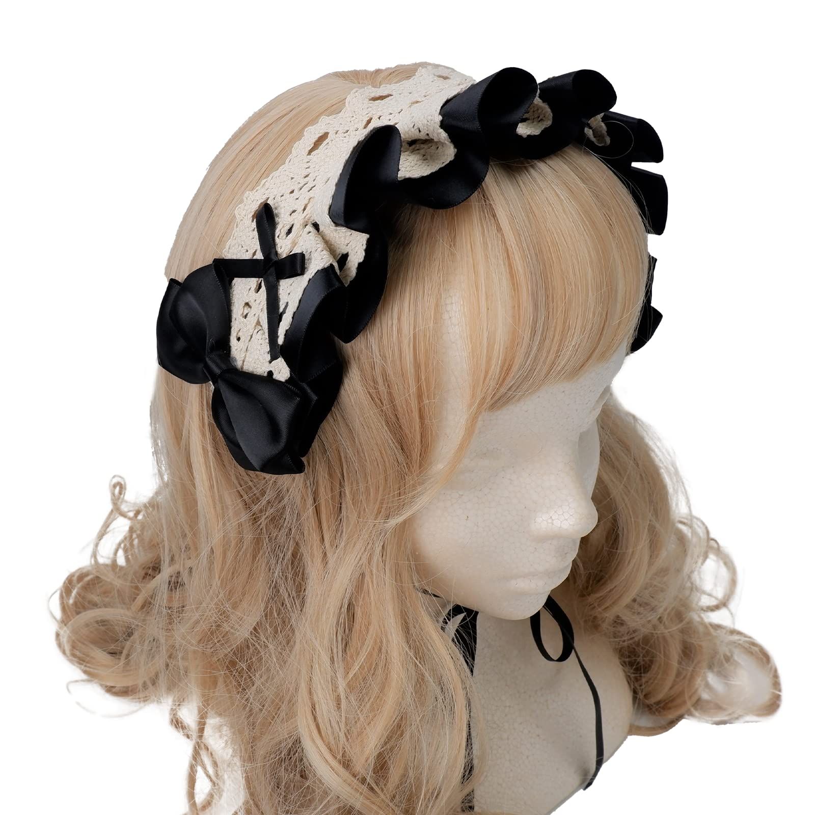 アリパイ La petit chaperon noir リボンクリップ 黒×黒 アリパイ La