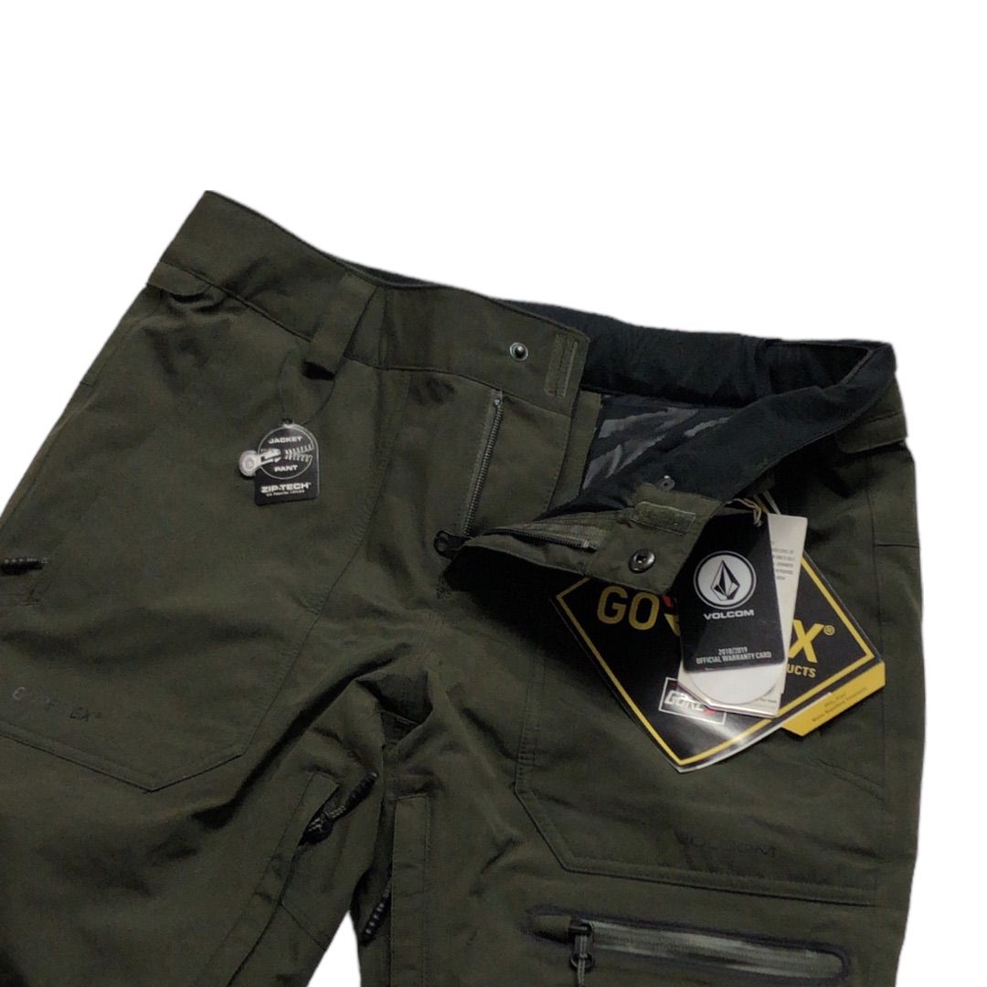 未使用品】VOLCOM ボルコム KNOX INS GORE PANT スノーボードウェア ゴアパンツ スノボ ゴアテックス ベンチレーション  H1251900 M カーキ - メルカリ