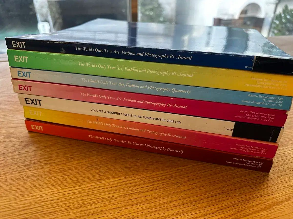 EXIT : Photography Magazine イギリス デザイン マガジン 2008年 ファッション雑誌