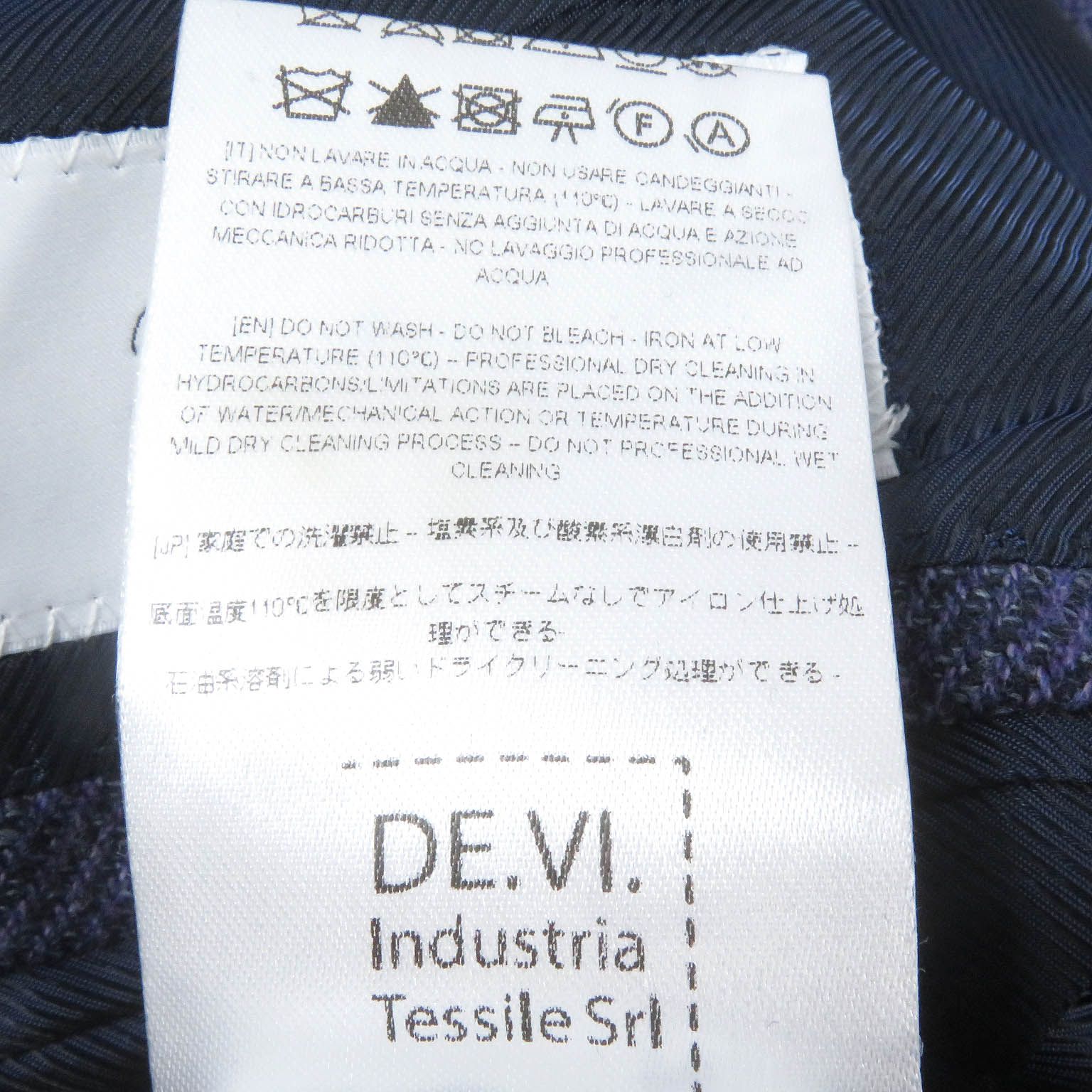 未使用品□DE PETRILLO デペトリロ ウール シルク シングル