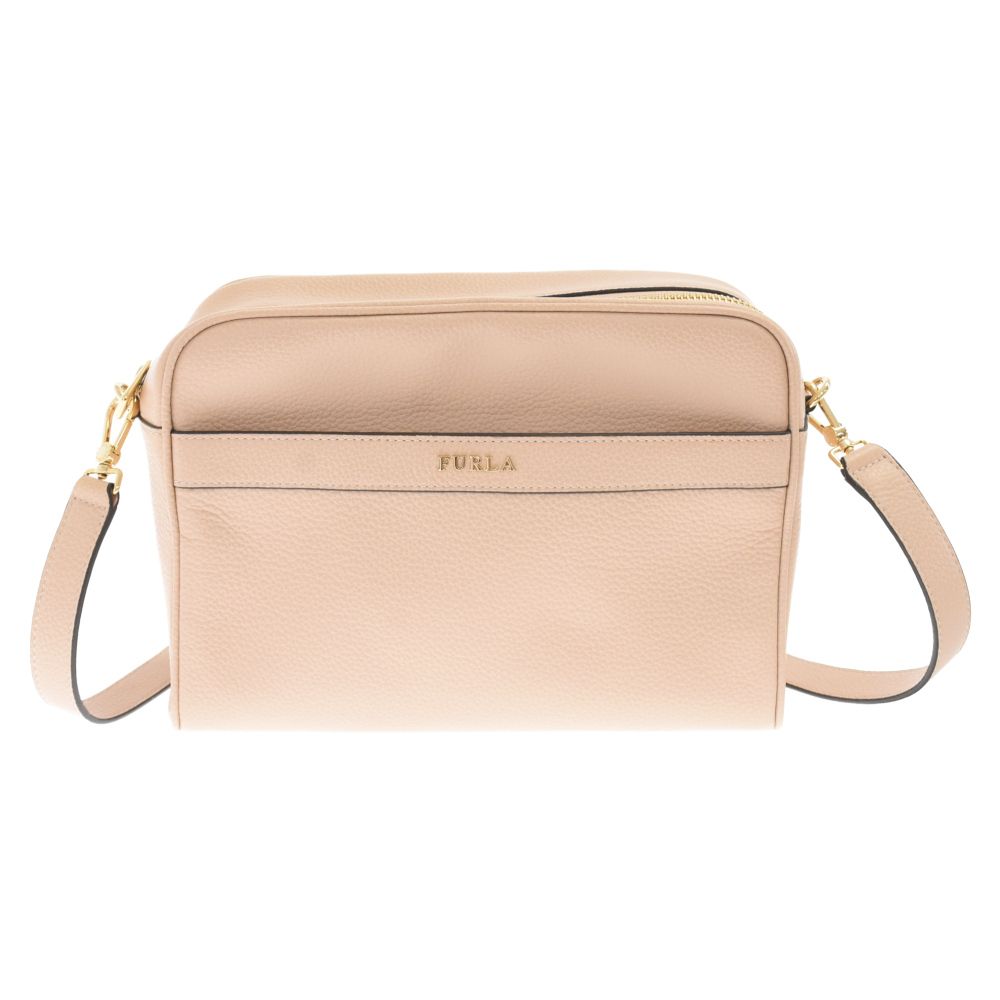 FURLA (フルラ) AVRIL S CROSSBODY ショルダーバッグ ピンクベージュ