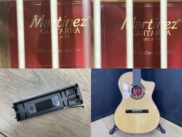 Martinez GUITARRA EST.1978 MP-14 Ziricoto Artist 【中古】 マルチネス クラシックギター 楽器  セミハードケース付 /65928 - メルカリ