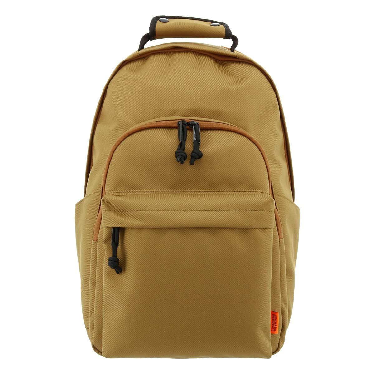 Color:ダークベージュ [ユニバーサルオーバーオール] リュック エコバッグ付き 22L A4 UVO-066 PC収納 バックパック リュックサック 通学 通勤 ダークベージュ