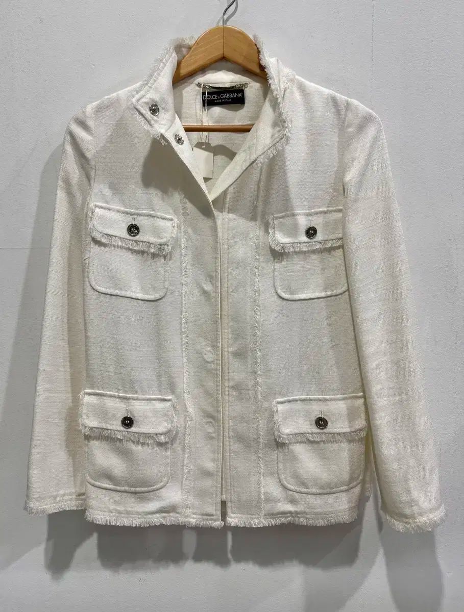 Dolce-Gabbana ドルチェ＆ガッバーナ 白 ジャケット 36 正規品