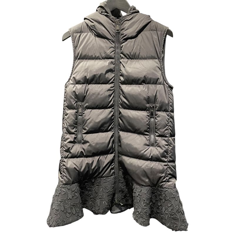 モンクレール ペプラムダウンベスト size0（MONCLER 【4apt0021 