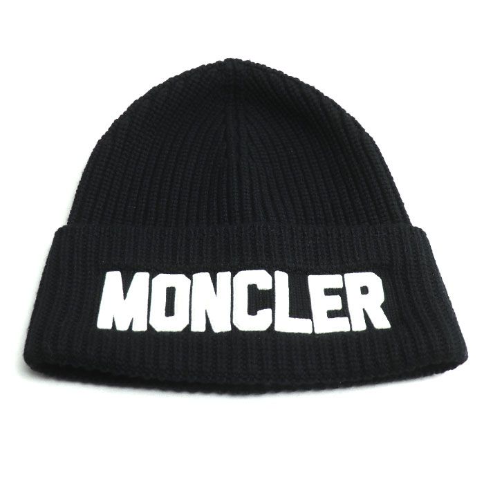 MONCLER モンクレール ニットキャップ ブラック I20933B00049 M1131