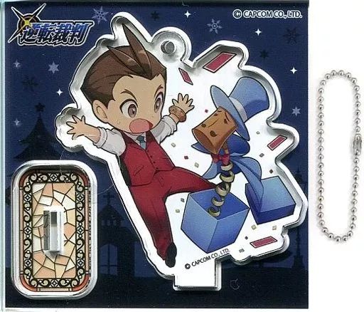 逆転裁判 王泥喜法介 　アクリルキーホルダー　アクキーアトラクションフェスタ 中古】キーホルダー・マスコット(キャラクター) 王泥喜法介