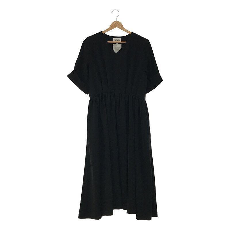 foufou / フーフー | THE DRESS #11 Vneck gather one piece Vネック  