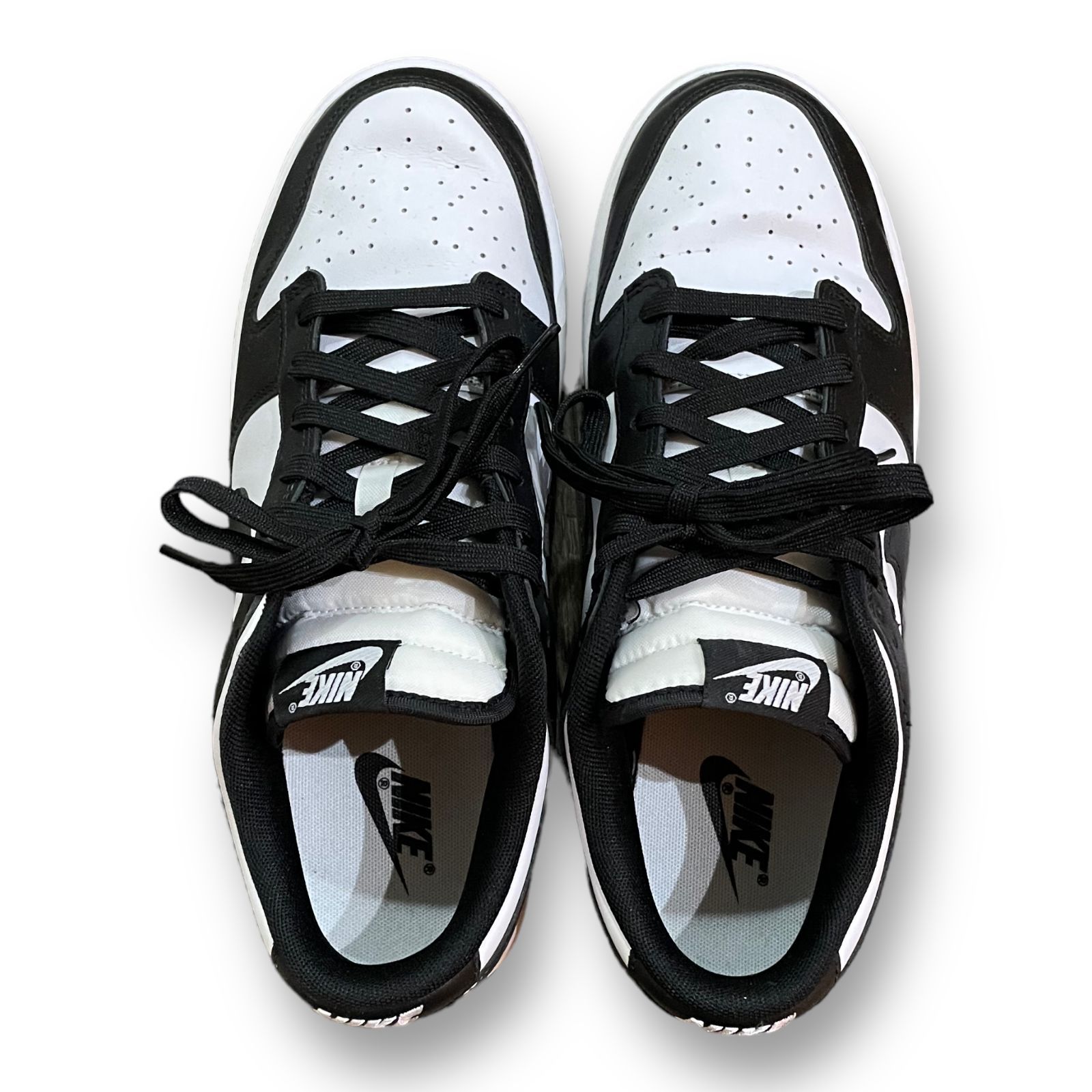 国内正規 NIKE DUNK LOW RETRO WHITE/BLACK-WHITE ナイキ ダンク ロー 